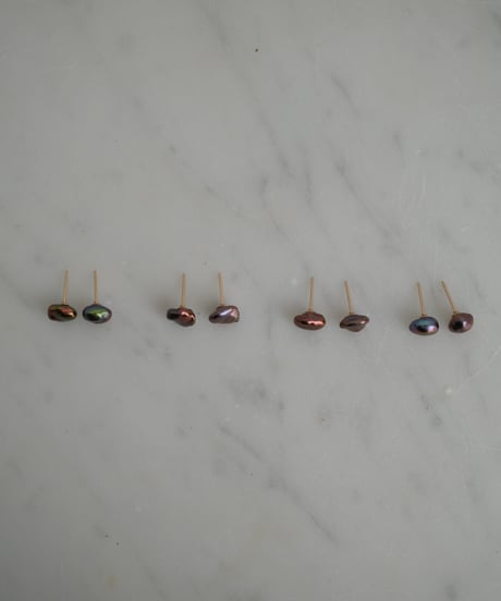 Marron stud pierce