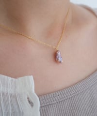 Mauve necklace