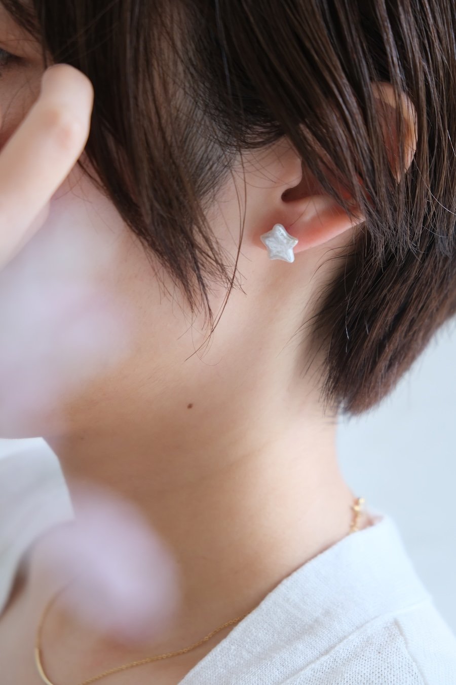 YOSHIピアス Hoshi stud pierce | AURA