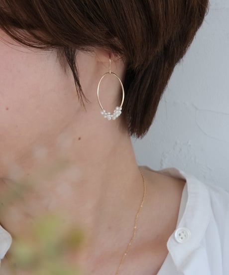Seed oval hook pierce
