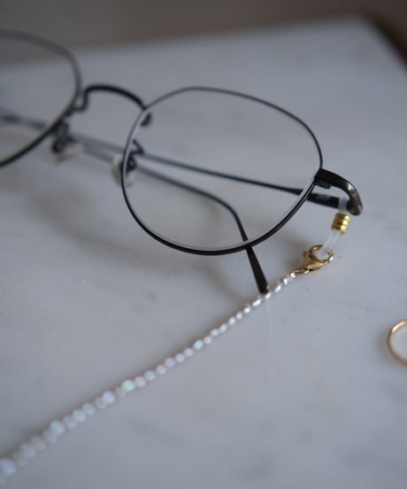 【midori×AURA】glass chain necklace