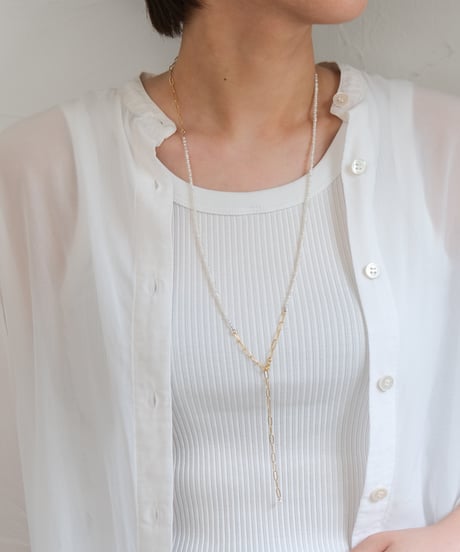 Seed 3way long necklace