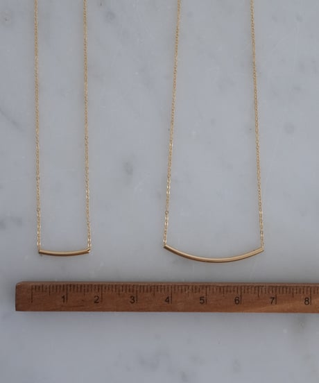 Aurum tube S necklace