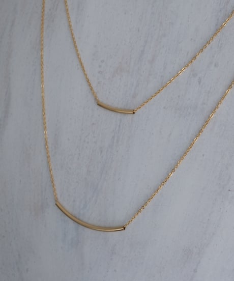 Aurum tube S necklace