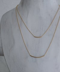 Aurum tube S necklace
