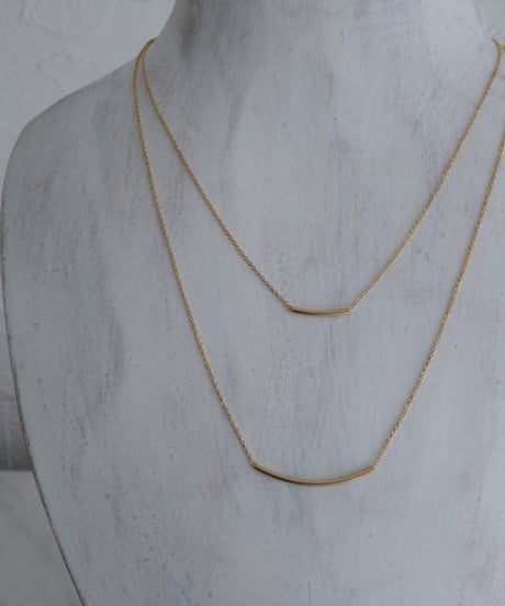 Aurum tube S necklace