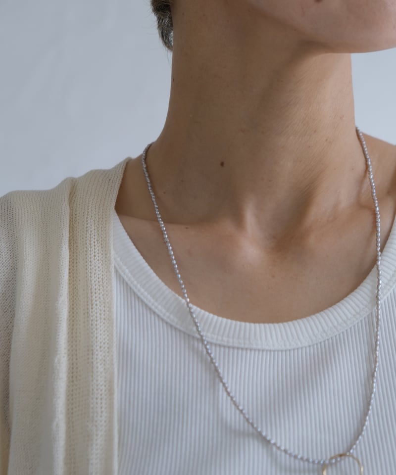 midori×AURA】glass chain necklace | AURA