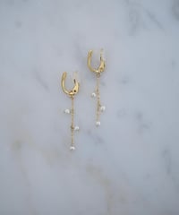 Tiny flatbar 3 earring