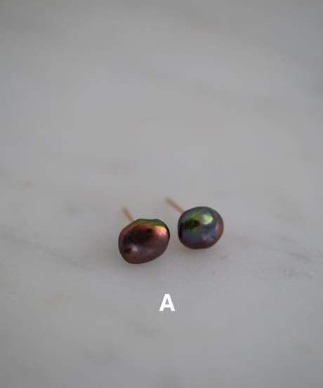 Marron stud pierce