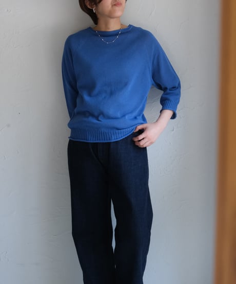 【AURA】和紙 2wayカーディガン　#charcoal/royal blue/brown/gray（新色）