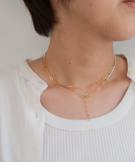Seed 3way long necklace