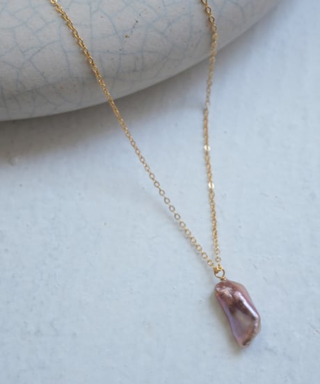 Mauve necklace