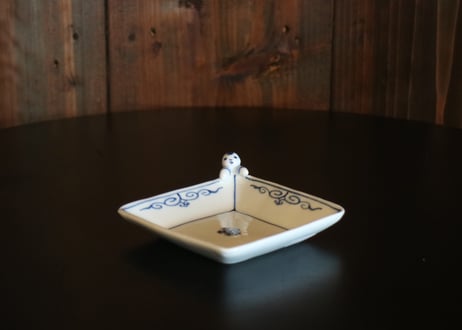 一閑人角小皿