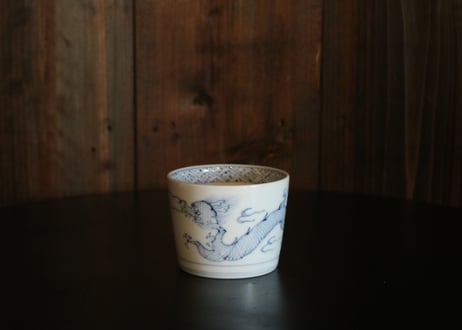蕎麦猪口　龍