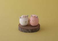 起き上がり干支（未）２色セット