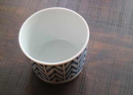 蕎麦猪口　矢羽根