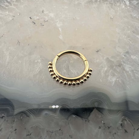 Tanzi-16ga 14K(YG) 11/32"(8.7mm)