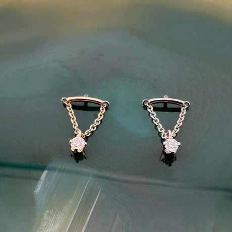 Glide(short)&(long)-14K(YG)(WG)/CZ