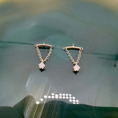 Glide(short)&(long)-14K(YG)(WG)/CZ