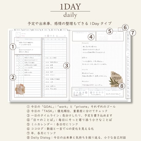 2027年1月始まりPREMIUM PLANNER[月曜始まり／週：バーチカル／日：１DAY／色：スノー]