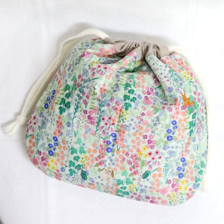 《handmade》巾着袋