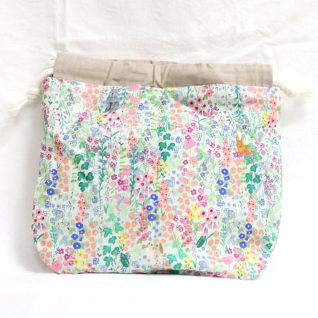 《handmade》巾着袋