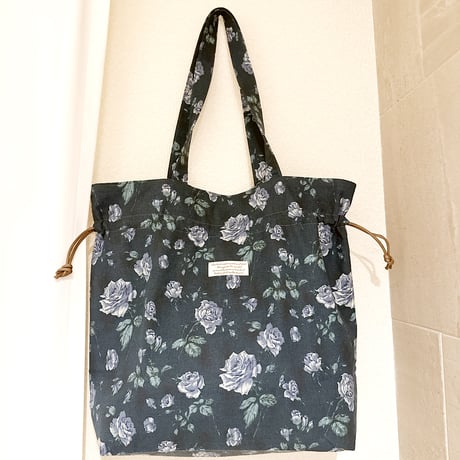 《handmade》巾着トートバッグ
