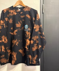 ANDFAMILYS " Bleach Dye L/S Tee "