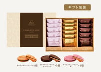 【ギフト対応】キャラメルムーサンド 3種のアソートセット 苺M 16 個入