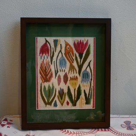 Sweden flemish tapestry with frame