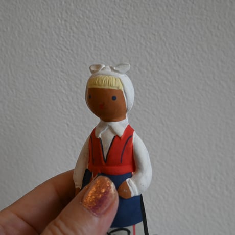 Swedish traditional costume girl 'SMÅLAND'