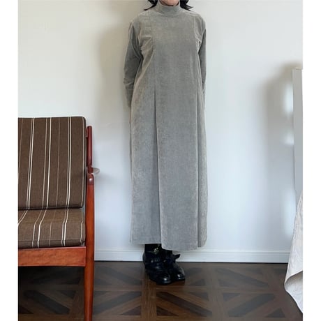 miho umezawa 31w corduroy turtle neck dress
