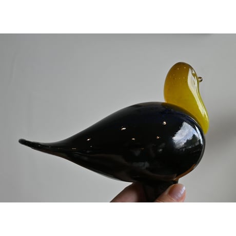 Finnish glass bluebird