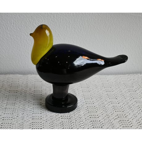 Finnish glass bluebird