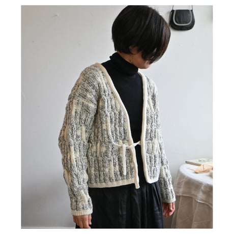 odnu ++ pattern cardigan