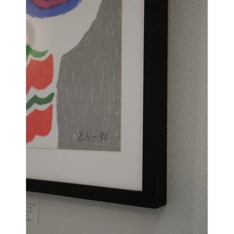 Erik Höglund lithograph