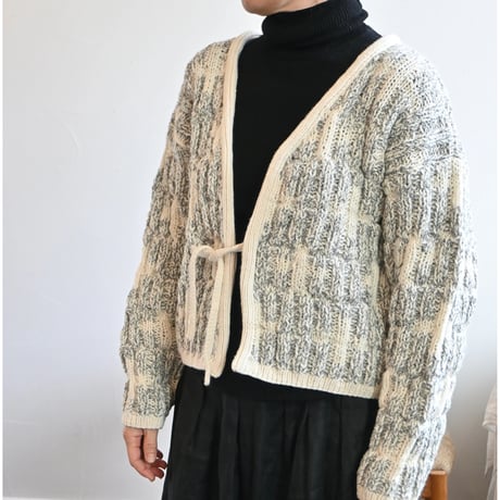 odnu ++ pattern cardigan