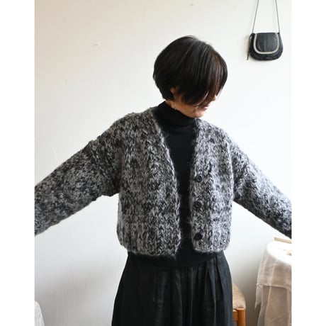 odnu mohair wool cardigan