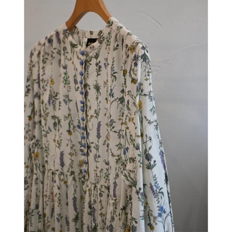 pot and tea no-collar long one-piece creme