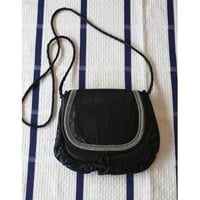 vintage saami shoulder bag with embroidery