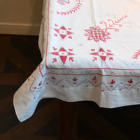 Sweden embroidery table cloth