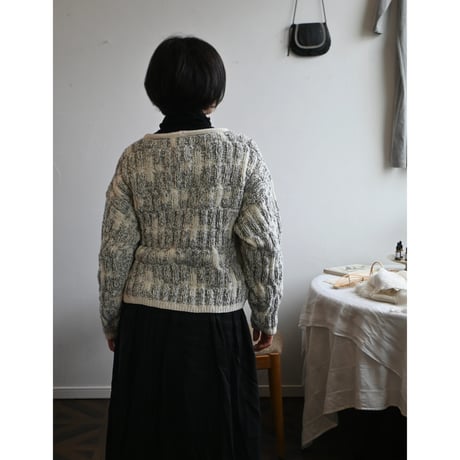 odnu ++ pattern cardigan