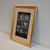 Jobs Hantbryk tapestry with frame