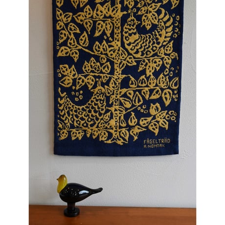 Vintage wool tapestry 'FAGELTRAD'