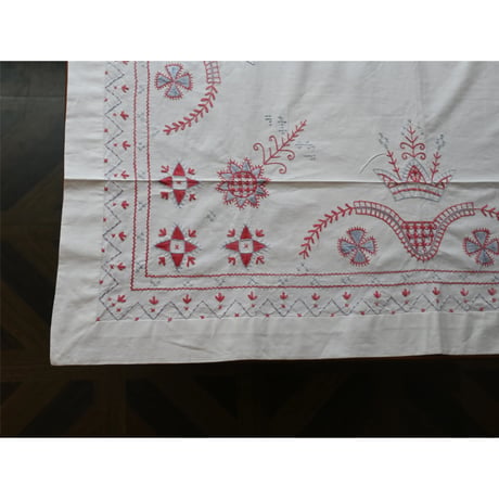 Sweden embroidery table cloth
