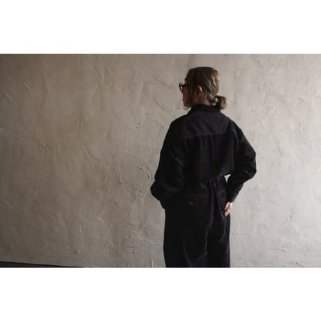 Vintage Washed Corduroy Euromilitary Jumpsuit / 〼〼:masumasu