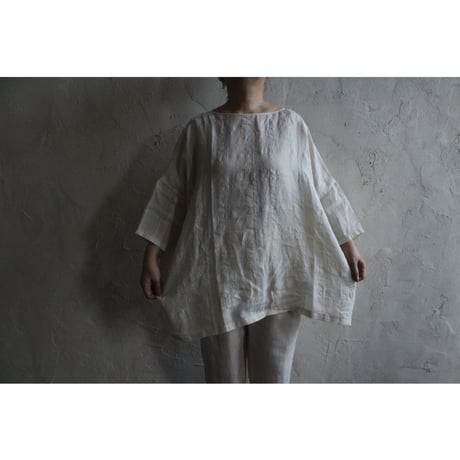 linen ramie pullover / evam eva