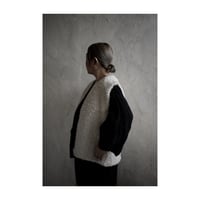 baby alpaca vest / evam eva