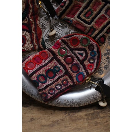 EMBROIDERY POUCH / WONDER FULL LIFE_COUNTERPOINT