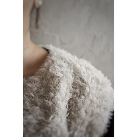baby alpaca vest / evam eva